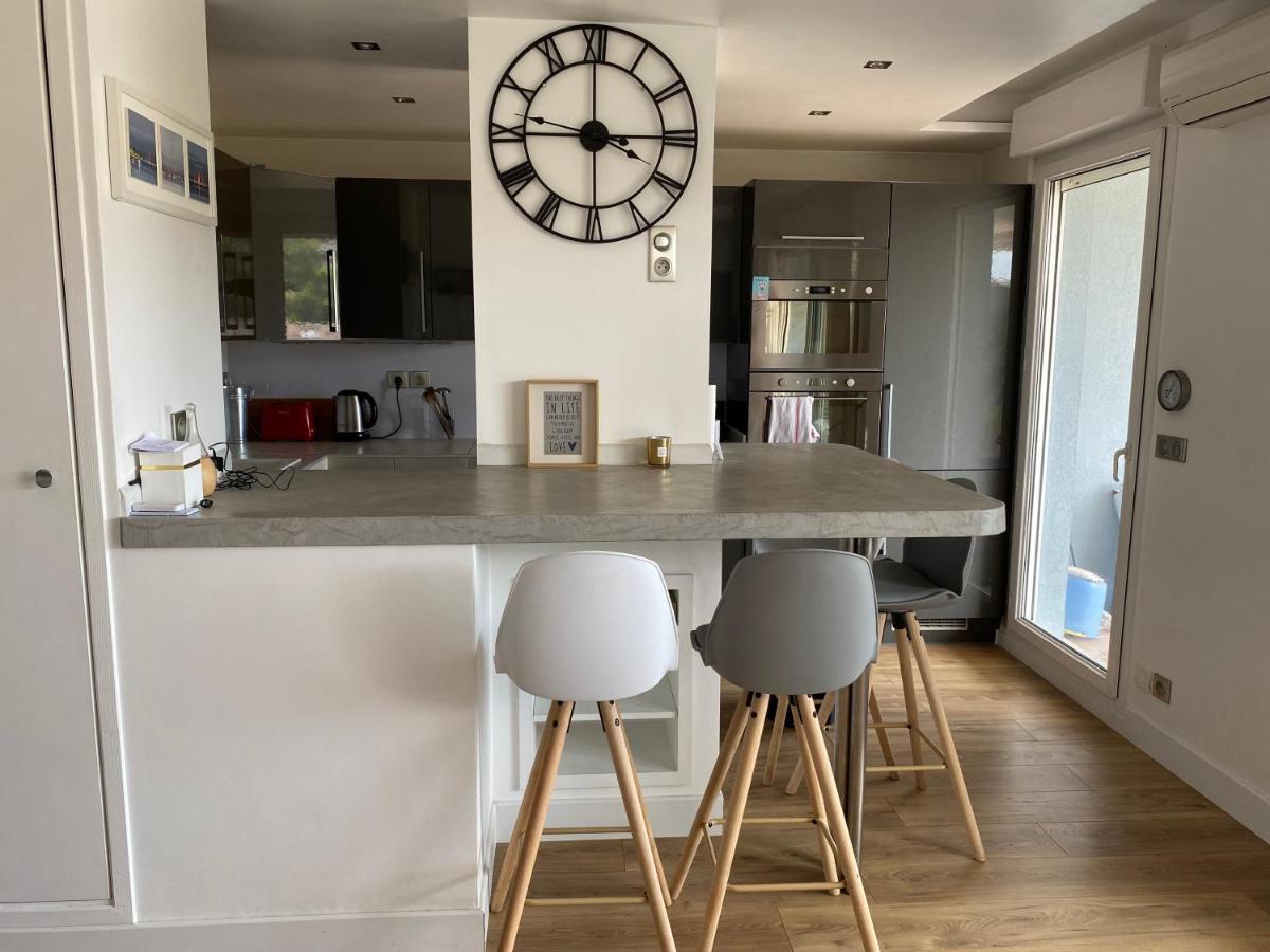 Appartement Nice ,Terrasse ,Mer 외부 사진